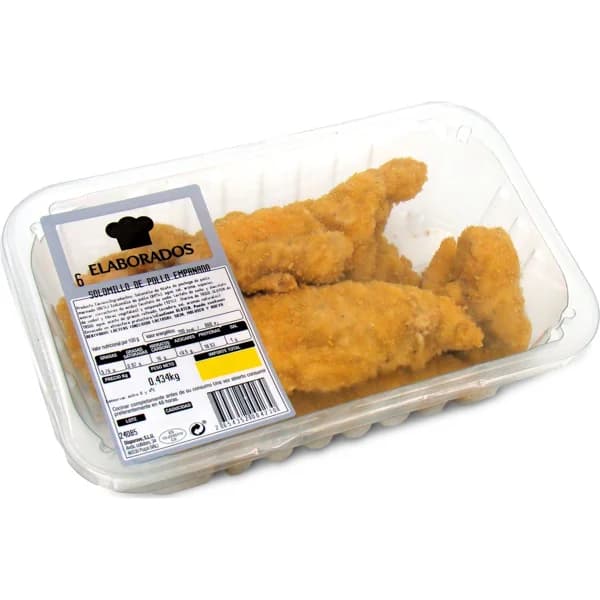 Solomillo de Pollo Empanado - 0.4 kg - Imagen del producto en Findit