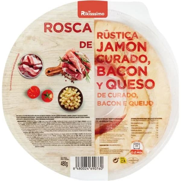 Rosca Serrana Rikisssimo 480G - 0.48 kg - Imagen del producto en Findit