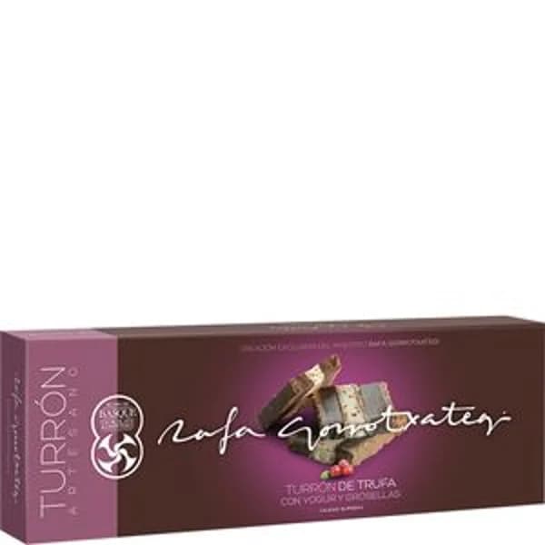 Turrón de trufa con grosellas 250 g - 0.25 kg - Imagen del producto en Findit