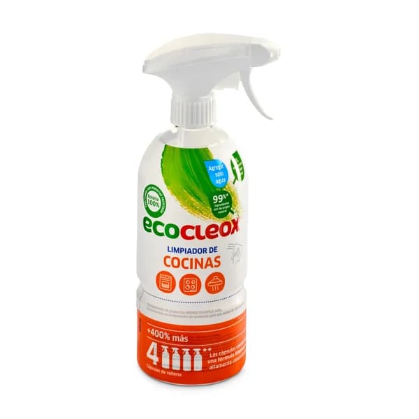 Limpiador cocina/baño Ecocleox spray 500 ml - 1 ud - Imagen del producto en Findit