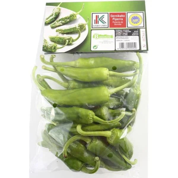 Pimiento de Gernika EUSKO LABEL, bolsa 225 g - 1 ud - Imagen del producto en Findit