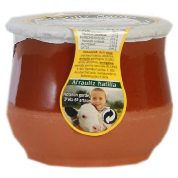 Natilla de huevo BIZKAIA ESNEA, tarrina 140 g - 1 ud - Imagen del producto en Findit