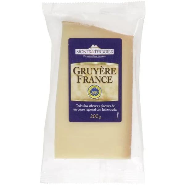Queso comte MONTS & TERROIRS, cuña 200 g - 1 ud - Imagen del producto en Findit