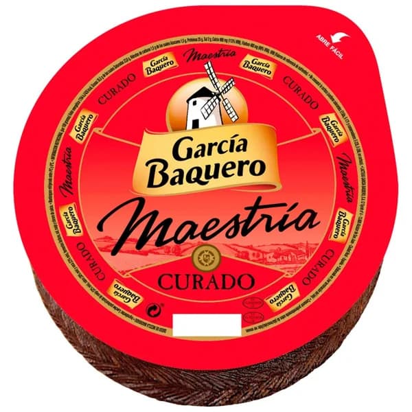 Queso curado mini GARCÍA BAQUERO, pieza 880 g - 1 ud - Imagen del producto en Findit