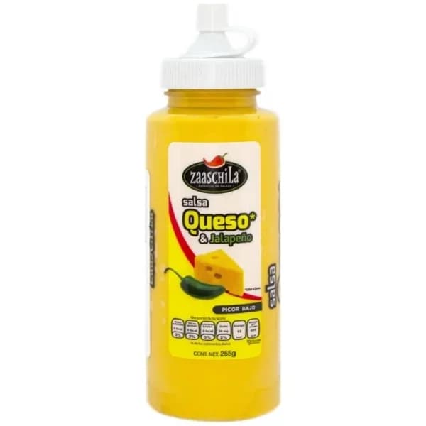 Salsa de queso & jalapeño Zaaschila envase 265 g. - 0.27 kg - Imagen del producto en Findit