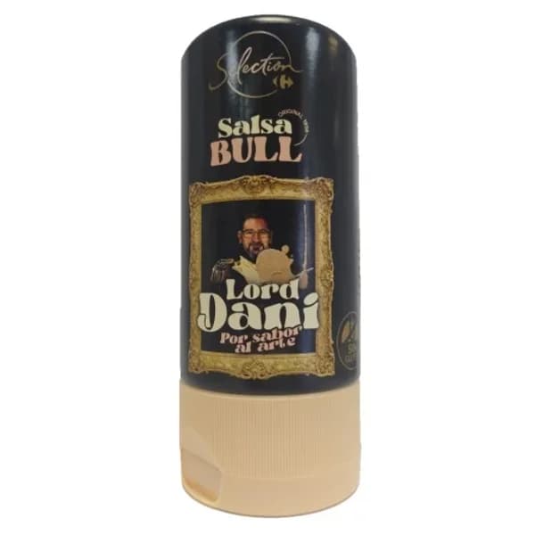 Salsa bull Selection Carrefour  y Lord Dani sin gluten 170 g. - 1 ud - Imagen del producto en Findit
