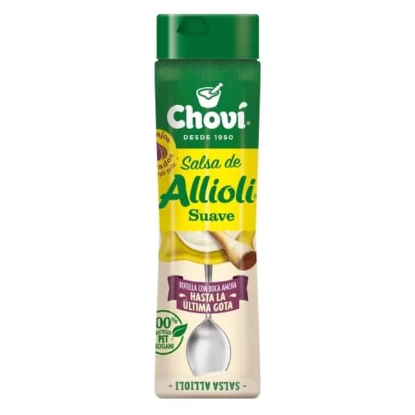 Salsa alioli Chovi bote 400 ml. - 0.4 l - Imagen del producto en Findit