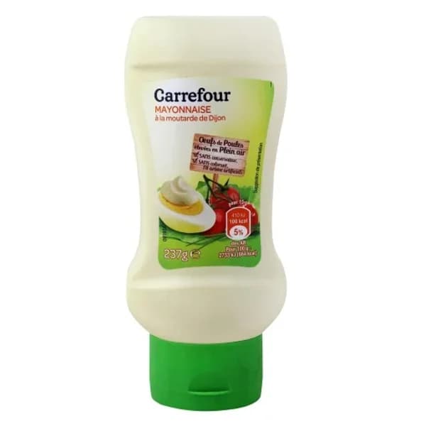 Mayonesa con mostaza de Dijón Carrefour envase 237 g. - 0.24 kg - Imagen del producto en Findit