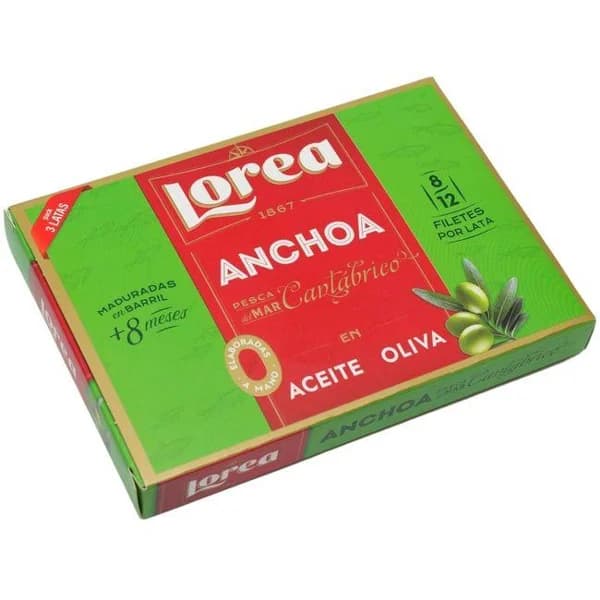 Anchoa del Cantábrico LOREA, pack 3x30 g - 0.09 kg - Imagen del producto en Findit