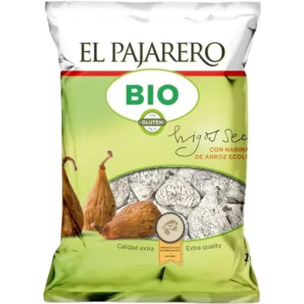 Higos secos Bio PAJARERO, bolsa 200 g - 1 ud - Imagen del producto en Findit