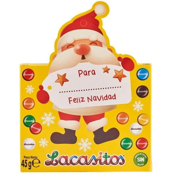 Grageas de chocolate Estuche de Navidad CONGUITOS, caja 45 g - 1 ud - Imagen del producto en Findit