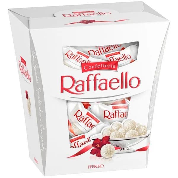 Bombones T23 RAFAELLO, caja 230 g - 1 ud - Imagen del producto en Findit