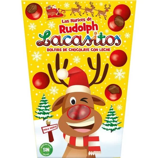 Narices de Rudolph LACASITOS, caja 65 g - 1 ud - Imagen del producto en Findit