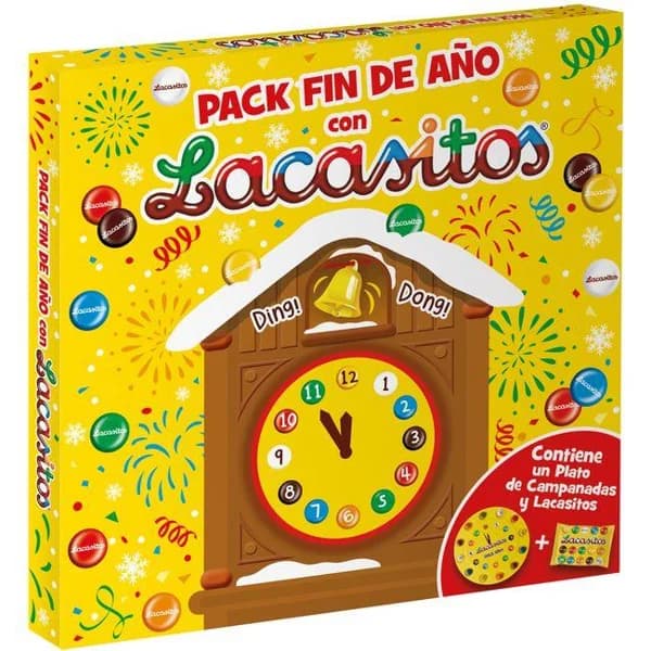 Plato Campanadas LACASITOS, caja 18 g - 1 ud - Imagen del producto en Findit