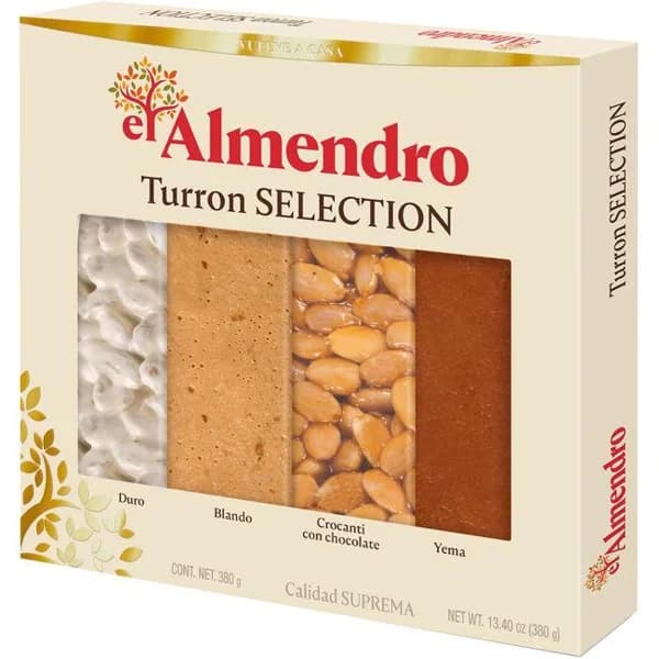 Surtido selección 4 variedades EL ALMENDRO, caja 370 g - 1 ud - Imagen del producto en Findit