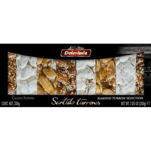 Surtido de turrones selección gourmet DELAVIUDA, caja 200 g - 1 ud - Imagen del producto en Findit