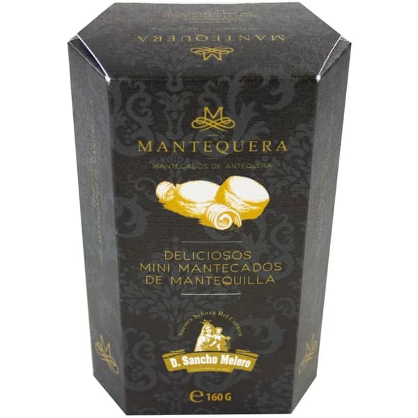 Mini mantecado de mantequlla D. SANCHO MELERO, caja 160 g - 1 ud - Imagen del producto en Findit