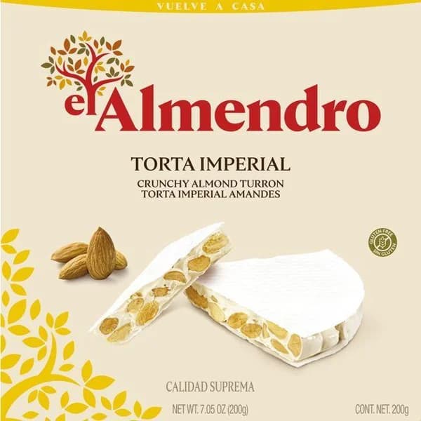 Torta Imperial suprema EL ALMENDRO, caja 200 g - 1 ud - Imagen del producto en Findit
