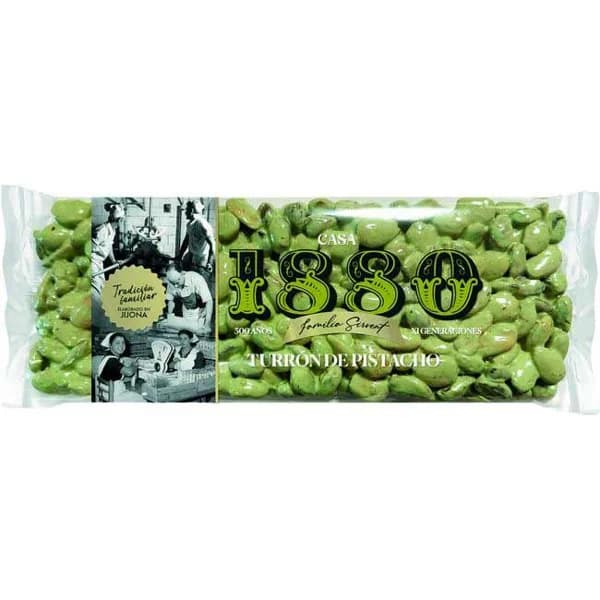 Turrón de pistacho rilsan 1880, tableta 230 g - 1 ud - Imagen del producto en Findit