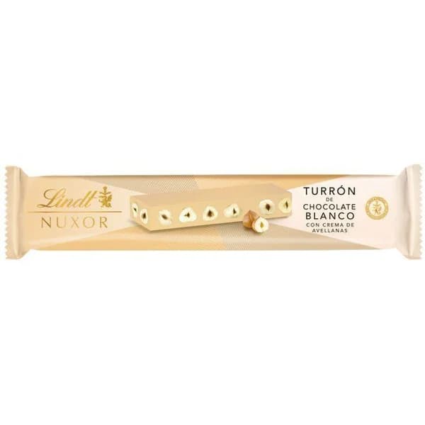 Turrón nuxor blanco LINDT, tableta 200 g - 1 ud - Imagen del producto en Findit