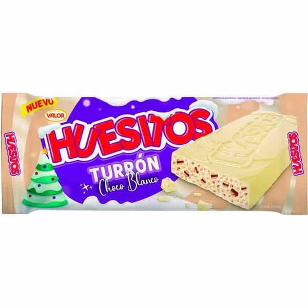 Turrón blanco HUESITOS, tableta 200 g - 1 ud - Imagen del producto en Findit