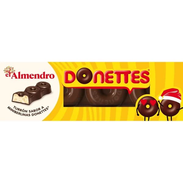 Praliné de Donettes EL ALMENDRO, tableta 150 g - 1 ud - Imagen del producto en Findit