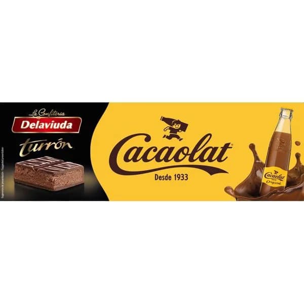 Praliné Cacaolat DELAVIUDA, caja 140 g - 1 ud - Imagen del producto en Findit