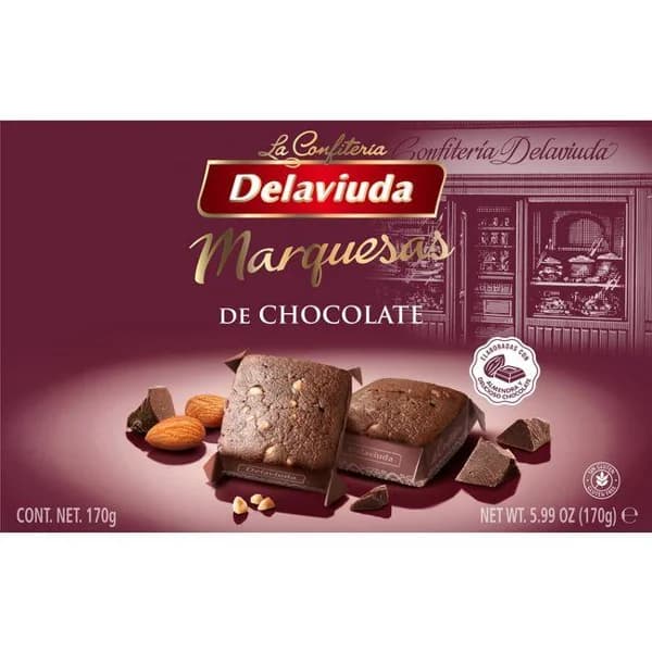 Marquesa de chocolate DELAVIUDA, caja 170 g - 1 ud - Imagen del producto en Findit