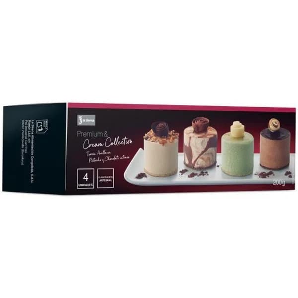 Cream collection premium LA SIRENA, 4 uds, caja 300 g - 1 ud - Imagen del producto en Findit