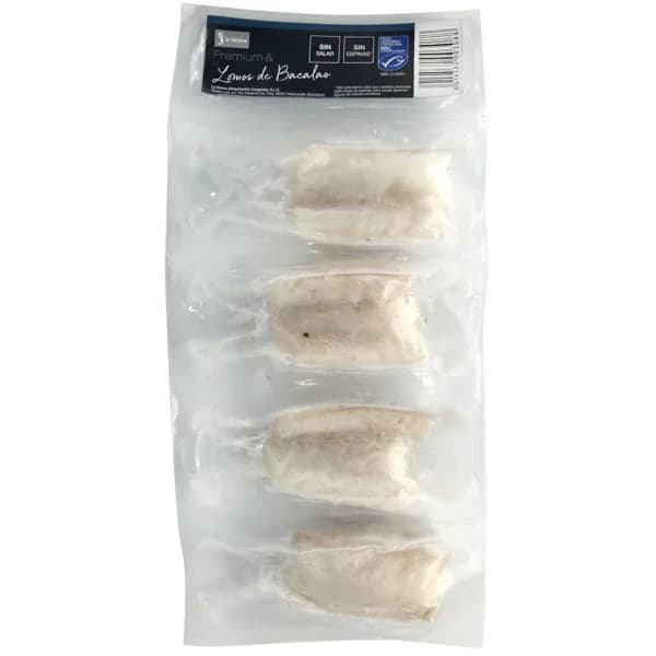 Lomos de bacalao LA SIRENA, bolsa 500 g - 1 ud - Imagen del producto en Findit