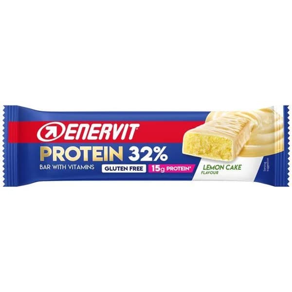 Protein bar tarta de limón 32% sport ENERVIT, 1 ud, 48 g - 0.05 kg - Imagen del producto en Findit