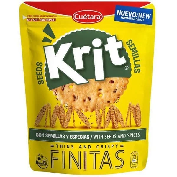 Finitas semillas KRIT CUÉTARA, bolsa 150 g - 1 ud - Imagen del producto en Findit