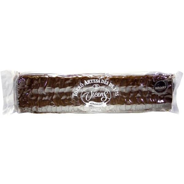 Turrón de trufa al whisky alargado VICENS, tableta 300 g - 1 ud - Imagen del producto en Findit