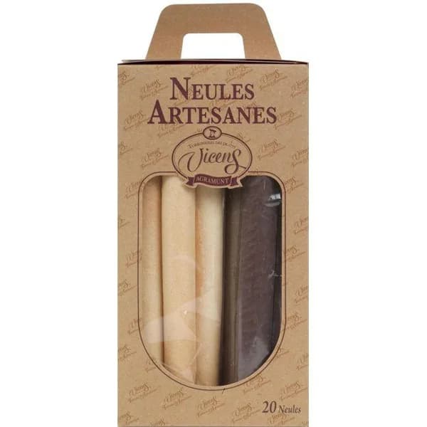 Neulas mixtas de chocolate y artesanas VICENS, caja 200 g - 1 ud - Imagen del producto en Findit