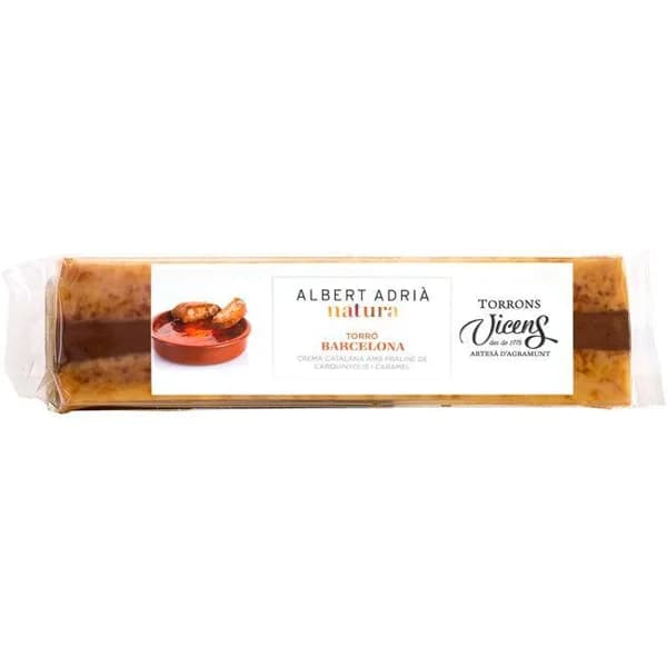 Turrón Barcelona Adria VICENS, caja 300 g - 1 ud - Imagen del producto en Findit