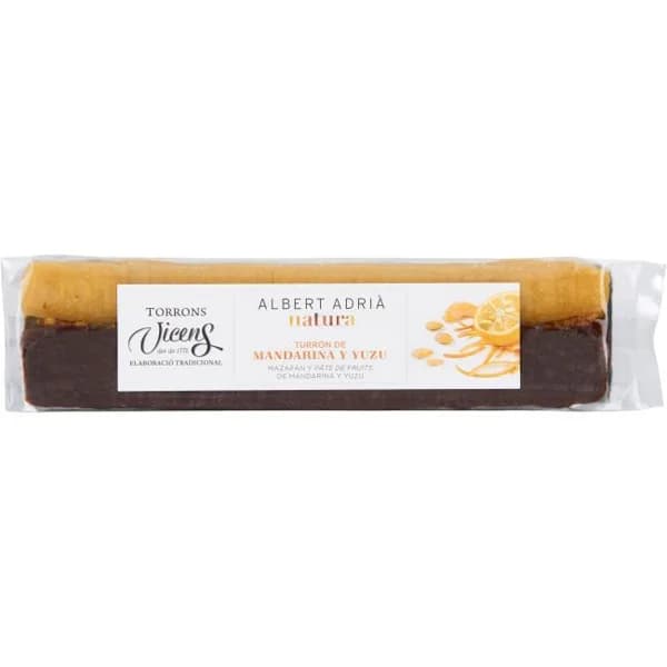 Turrón de mandarina-yuzu VICENS ALBERT ADRI¿A, tableta 300 g - 1 ud - Imagen del producto en Findit