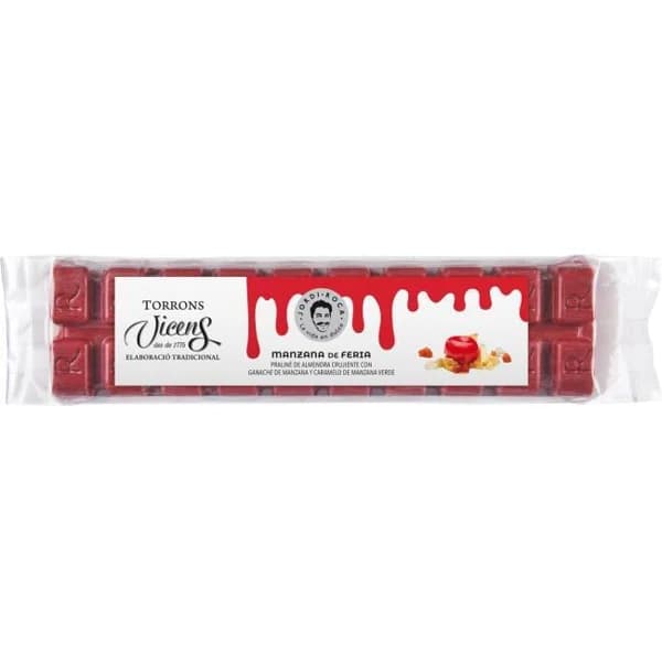 Turrón manzana de feria Jordi Roca VICENS, tableta 300 g - 1 ud - Imagen del producto en Findit