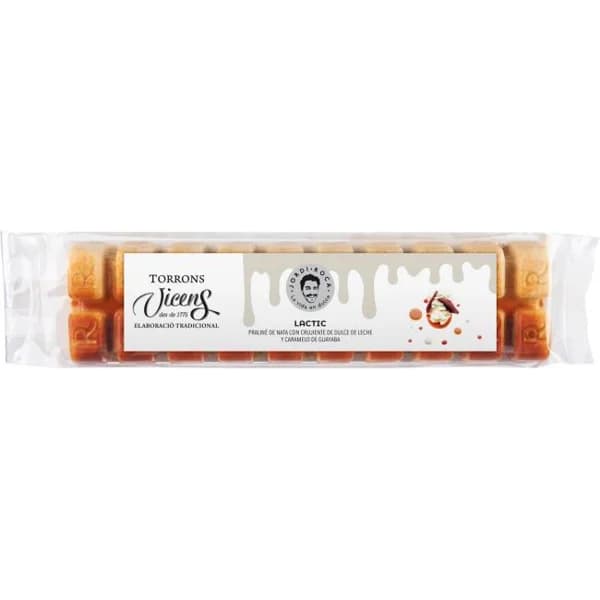 Turrón lactic especial alargado Jordi Roca VICENS, tableta 300 g - 1 ud - Imagen del producto en Findit