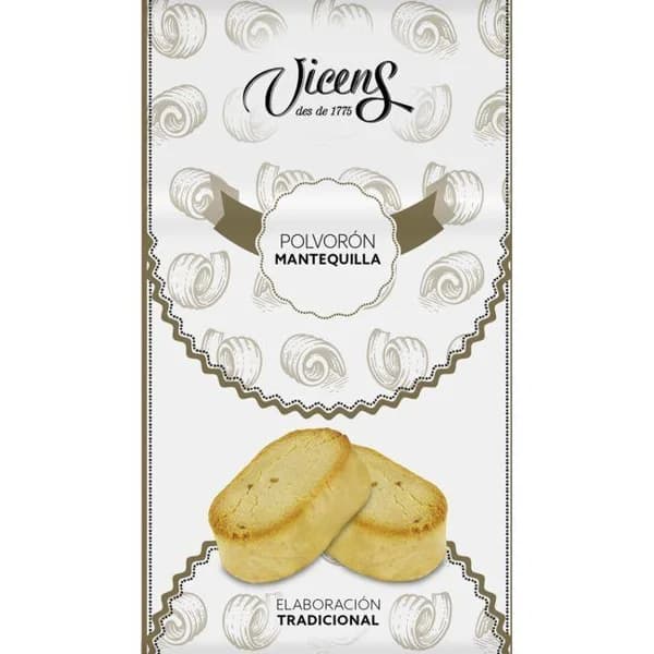 Polvorón de mantequilla VICENS, bolsa 300 g - 1 ud - Imagen del producto en Findit