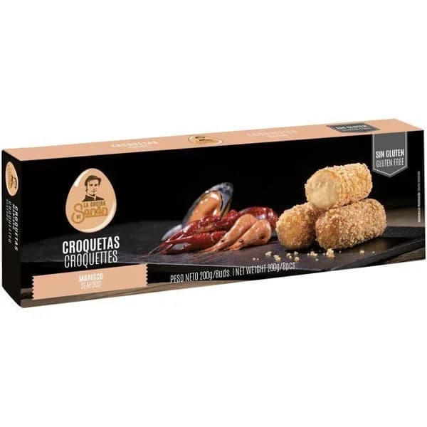 Croquetas de marisco LA COCINA DE SENÉN, caja 200 g - 1 ud - Imagen del producto en Findit