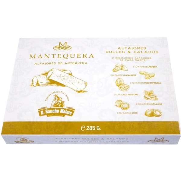 Alfajores dulces&salados Mantequera D. SANCHO MELERO, caja 285 g - 1 ud - Imagen del producto en Findit