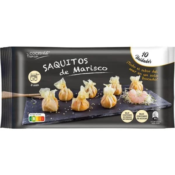 Saquito de marisco COCINARTE, bandeja 150 g - 1 ud - Imagen del producto en Findit