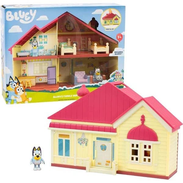Casa de juguete: Bluey Family House Playset, edad rec: +3 años BLUEY - 1 ud - Imagen del producto en Findit