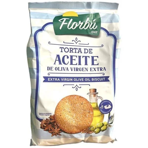 Torta de aceite de oliva virgen FLORBU, paquete 240 g - 1 ud - Imagen del producto en Findit