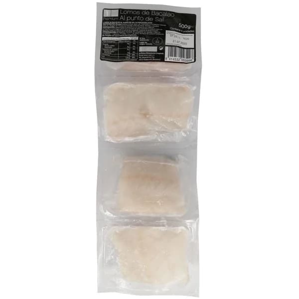 Centro lomos de bacalao al punto de sal LA SIRENA, bandeja 675 g - 1 ud - Imagen del producto en Findit