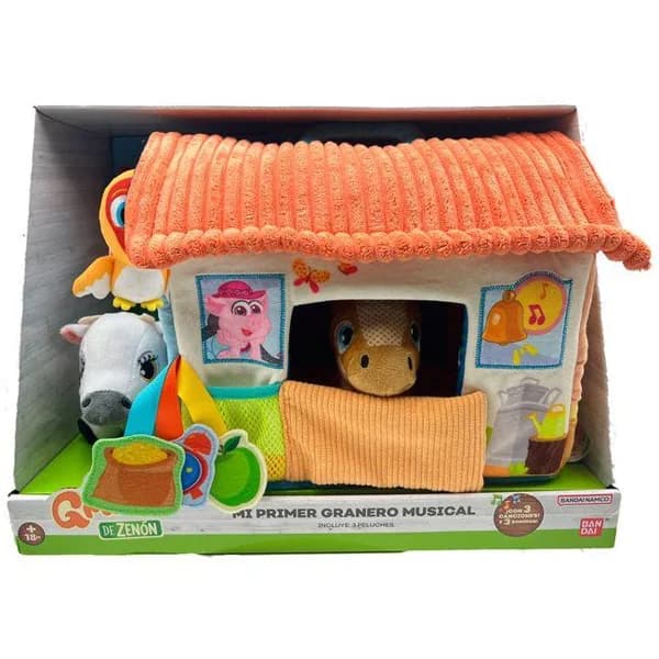 Mi primera Granja de Zenón musical, peluche, edad rec:  +18 meses GRANJA DE ZENÓN - 1 ud - Imagen del producto en Findit