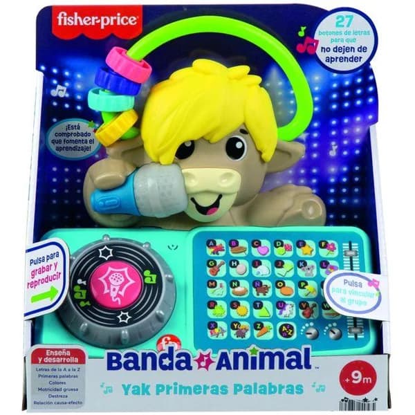 Juguete banda musical DJ YAK, edad rec: +9 meses FISHER PRICE - 1 ud - Imagen del producto en Findit