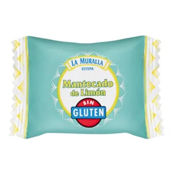 Mantecado de limón sin gluten La Muralla - 1 ud - Imagen del producto en Findit