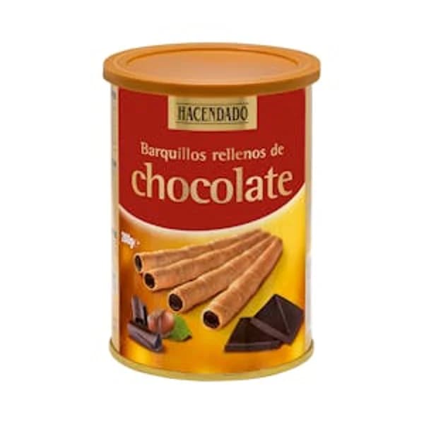 Barquillos rellenos de chocolate Hacendado - 1 ud - Imagen del producto en Findit