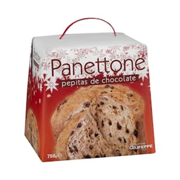 Panettone con pepitas de chocolate Hacendado - 1 ud - Imagen del producto en Findit